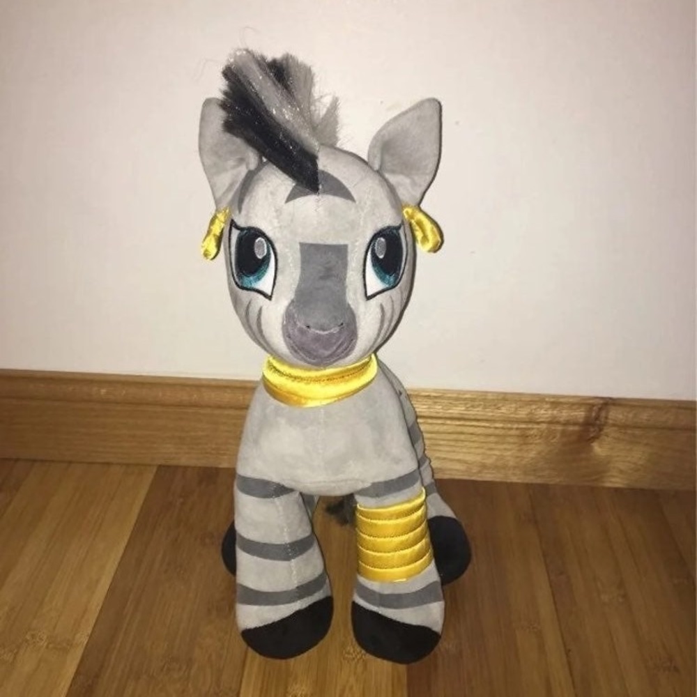 Build a Bear Rare My Little Pony Zecora Zebra Plush
